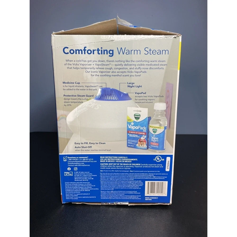 Vicks V150SG Steam Vaporizer Tabletop Humidifier